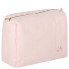 Baby Girls Ivory & Pink Logo Muslin Gift Set, 1, hi-res