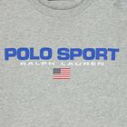 Older Boys Grey Logo T-Shirt, 3, hi-res