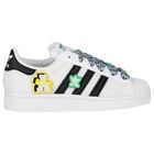 White & Black SUPERSTAR II Trainers, 1, hi-res