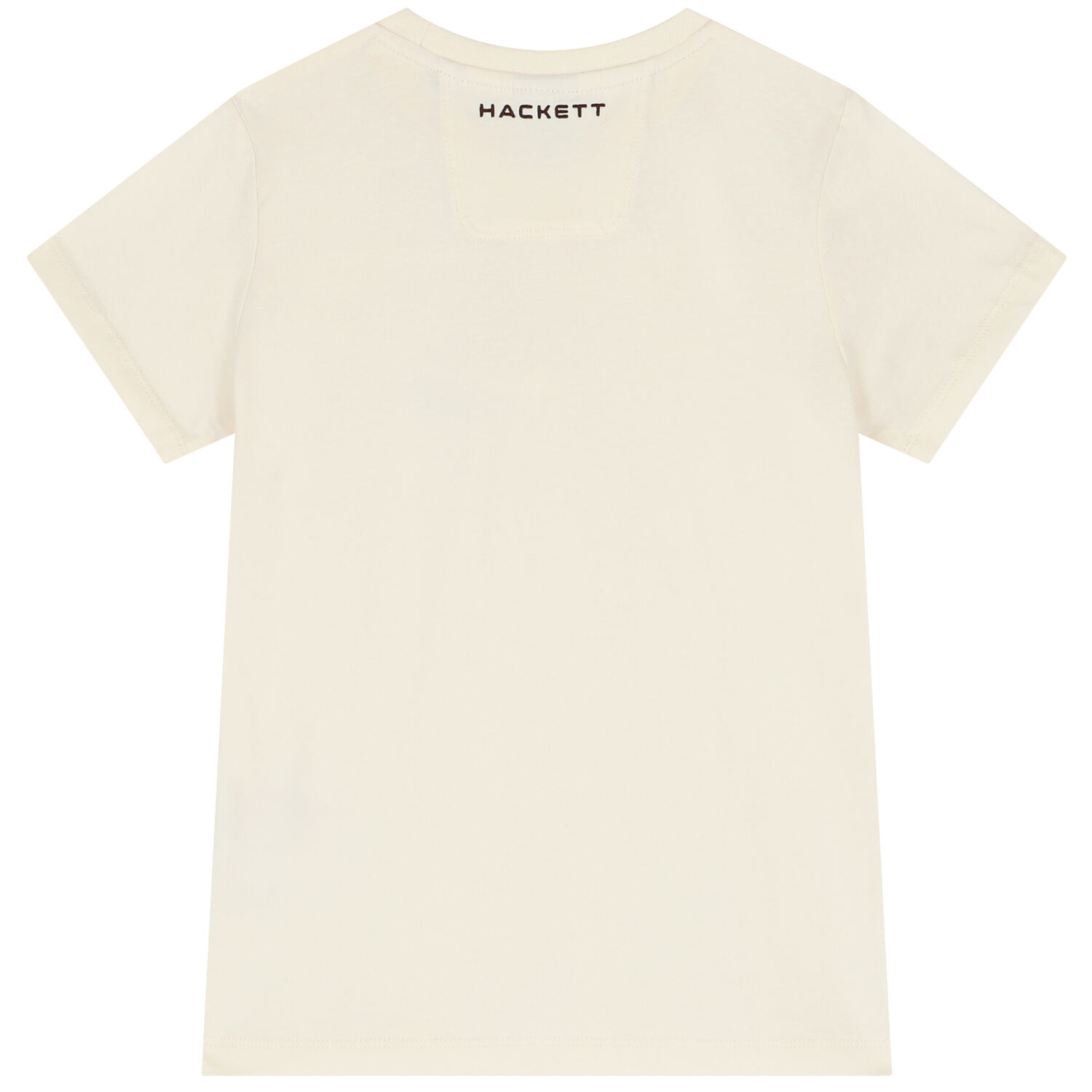 Boys Ivory Aston Martin Logo T-Shirt, 3, hi-res