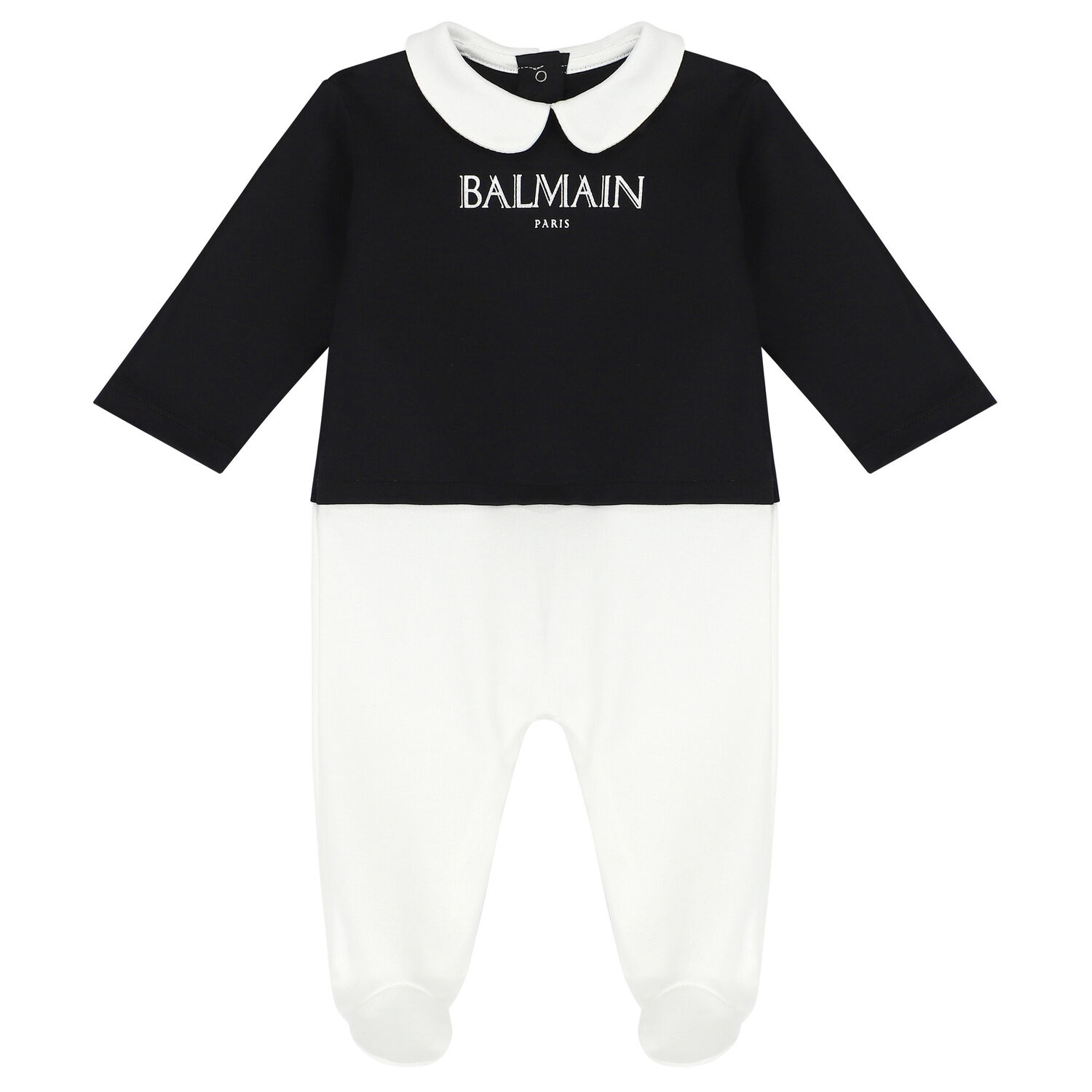 White & Black Logo Babygrow Gift Set, 3, hi-res image number null