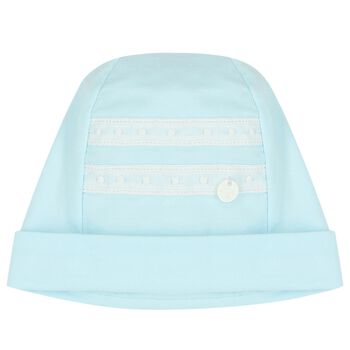 Baby Boys Blue Logo Hat