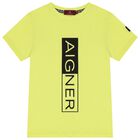 Boys Green Logo T-Shirt, 2, hi-res