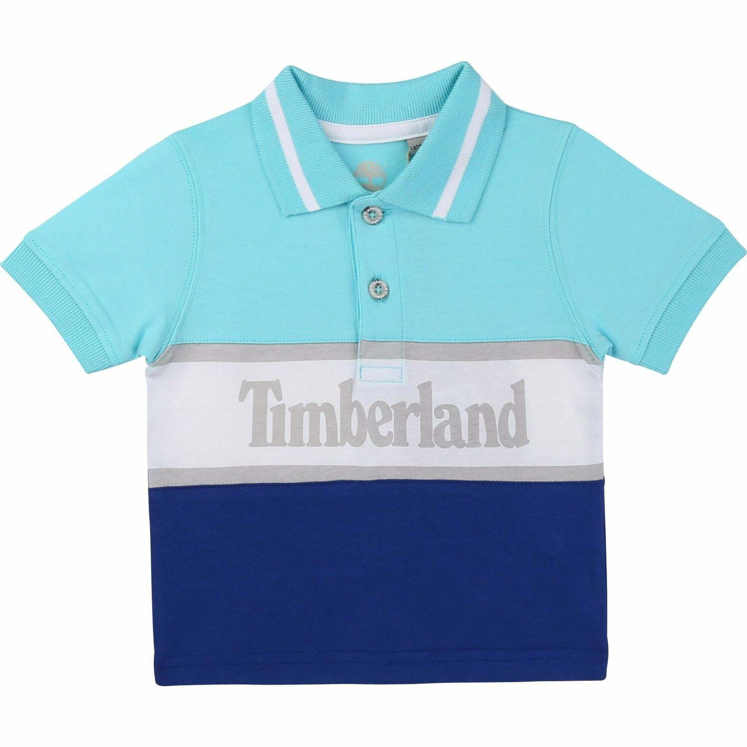 Younger Boys Organic Cotton Polo Shirt, 1, hi-res