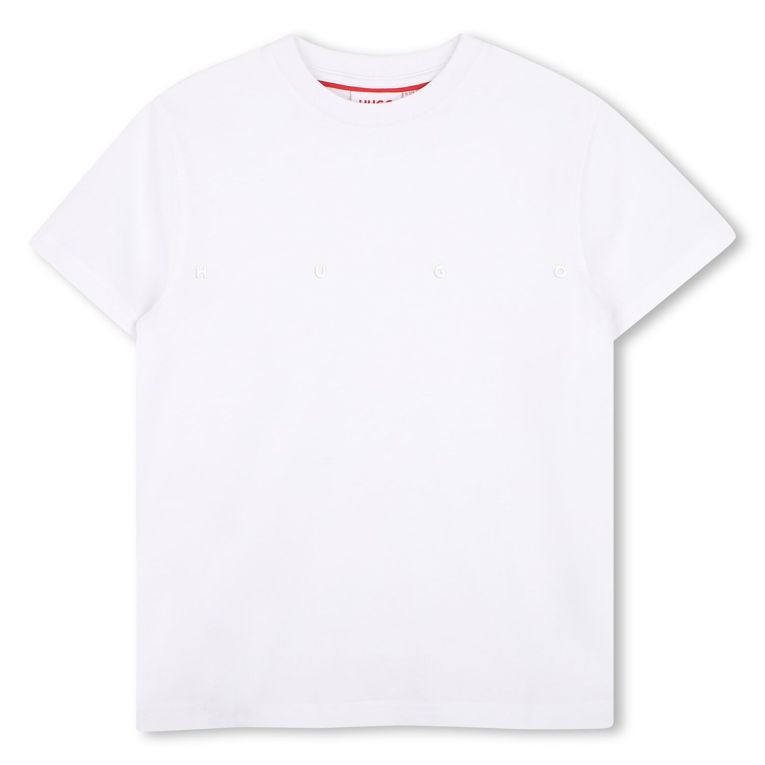 Boys White Logo T-Shirt, 2, hi-res