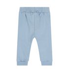 Baby Boys White & Blue 3 Piece Tracksuit, 1, hi-res