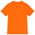 Boys Orange Logo T-Shirt, 2, hi-res