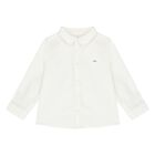 Baby Boys Ivory & Beige Check Shorts Set, 1, hi-res
