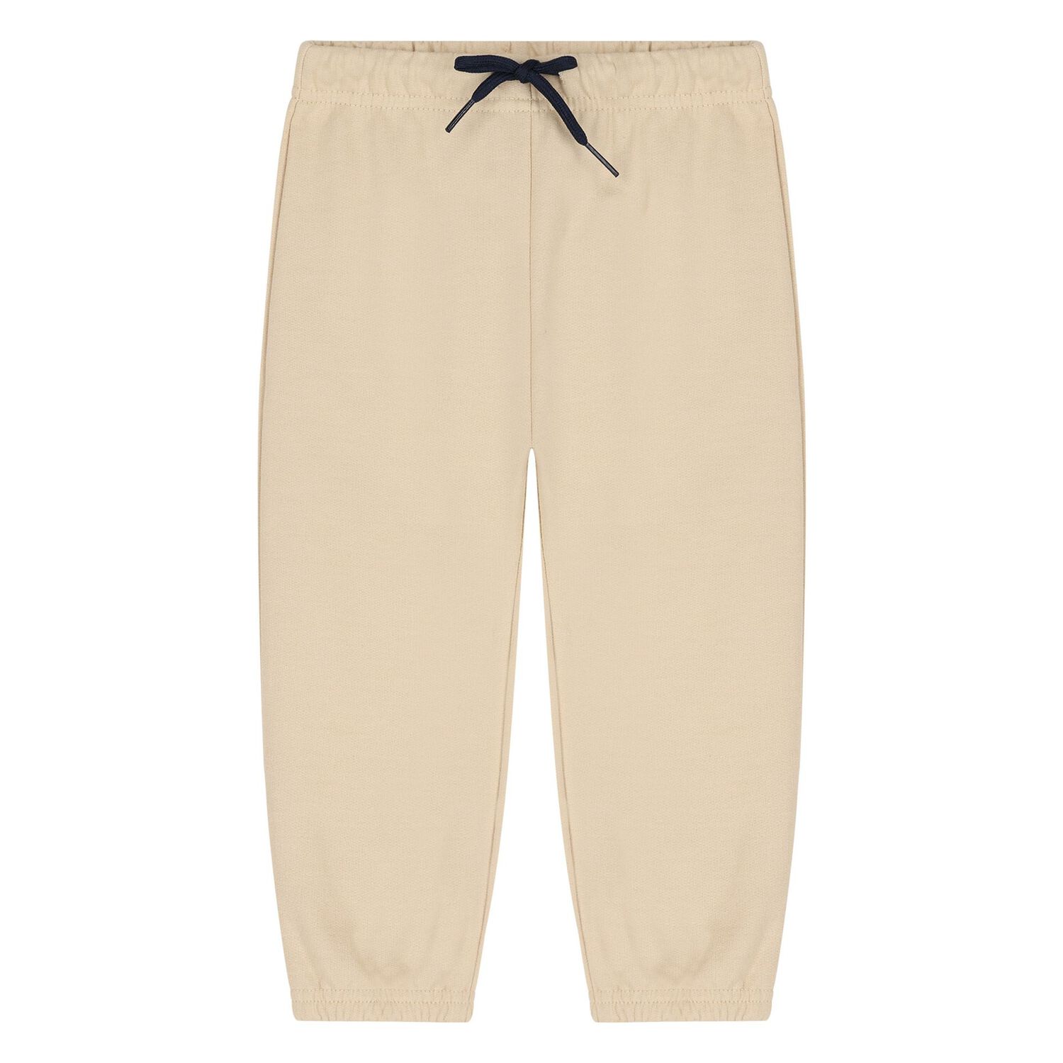 Younger Boys Beige, Grey & Navy Blue 3-Piece Tracksuit, 4, hi-res