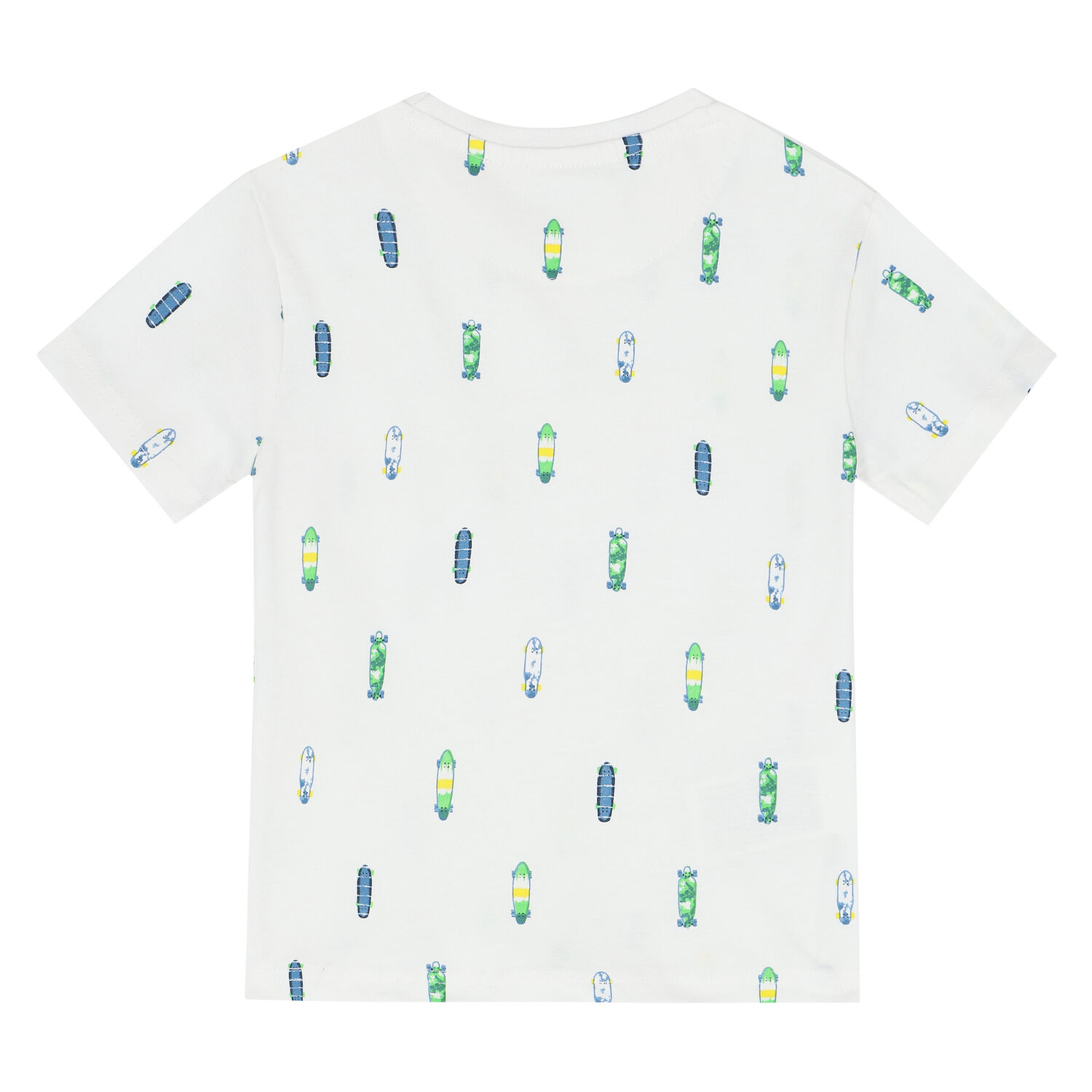 Boys Yellow, White & Navy Shorts Set, 1, hi-res