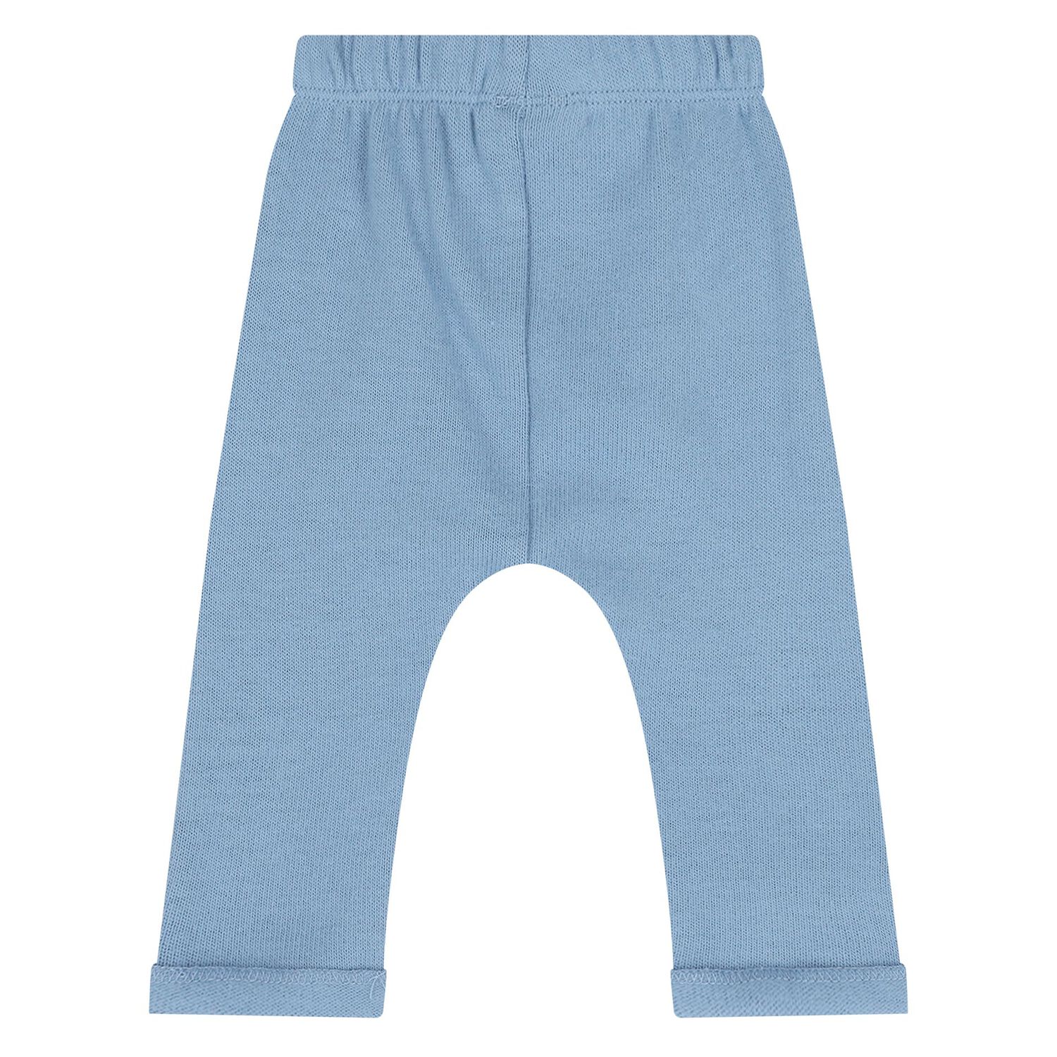 Baby Boys Beige, White & Blue 3 Piece Tracksuit, 1, hi-res