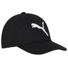 Boys Black Logo Cap, 1, hi-res