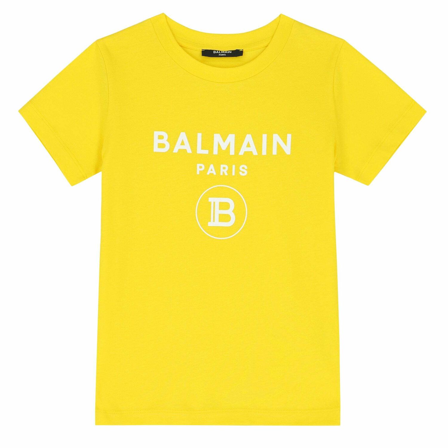 Boys Yellow Logo T-Shirt, 2, hi-res