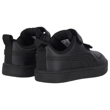 Younger Black Logo Rickie V Inf Trainers