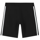 Black Logo Shorts, 1, hi-res