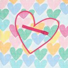 Girls Multi-Coloured Heart Leggings Set, 1, hi-res