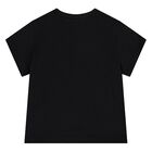 Younger Black Teddy Bear Logo T-Shirt, 2, hi-res
