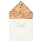 Beige & Ivory Geo Map Baby Nest, 1, hi-res