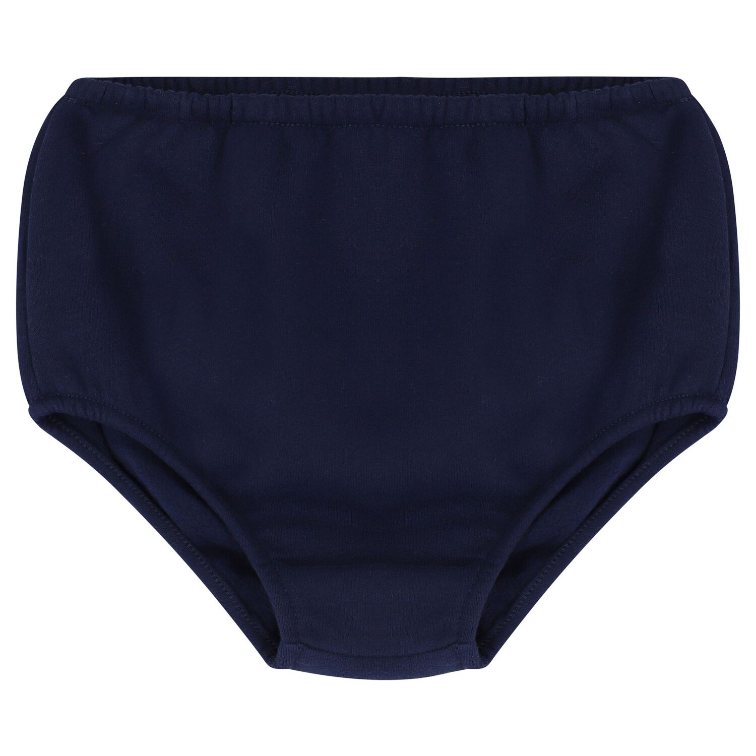 Baby Girls Navy Blue Polo Bear Dress Set, 1, hi-res