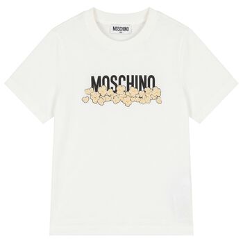 White Popcorn Logo T-Shirt