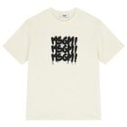 Boys Ivory Logo T-Shirt, 1, hi-res