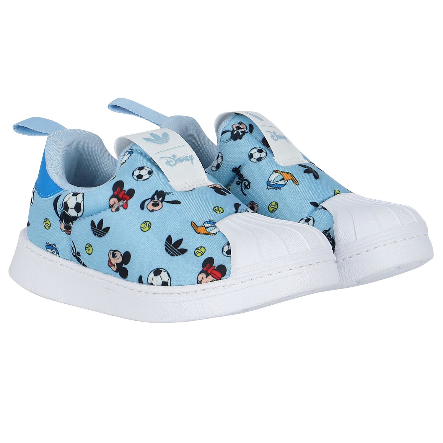 Blue Disney Superstar Trainers, 1, hi-res