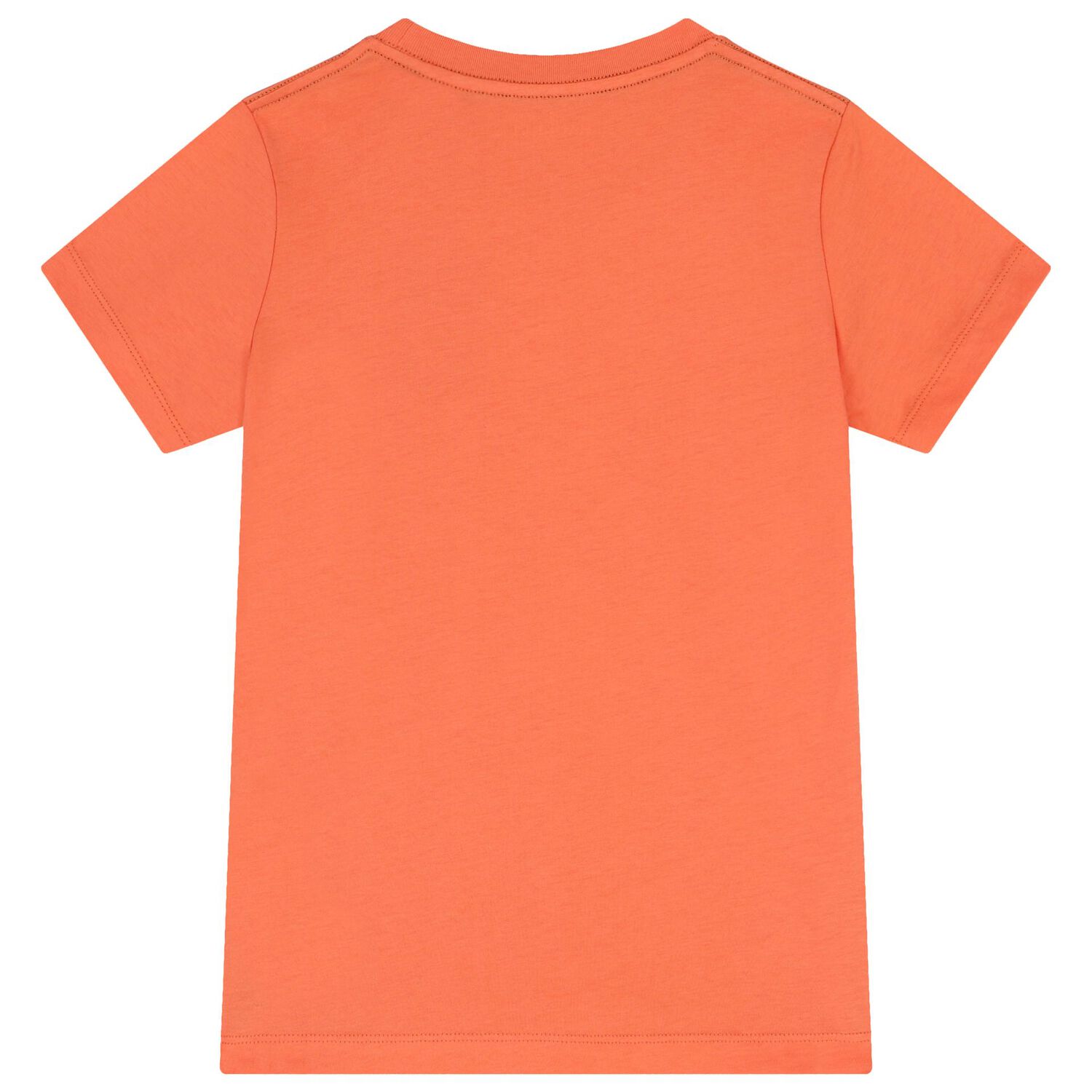 Boys Orange Logo T-Shirt, 6, hi-res