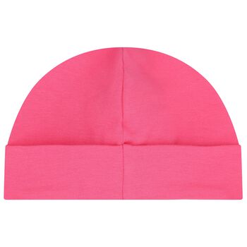 Baby Girls Pink Logo Hat