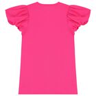 Girls Pink Logo Bag Dress, 1, hi-res