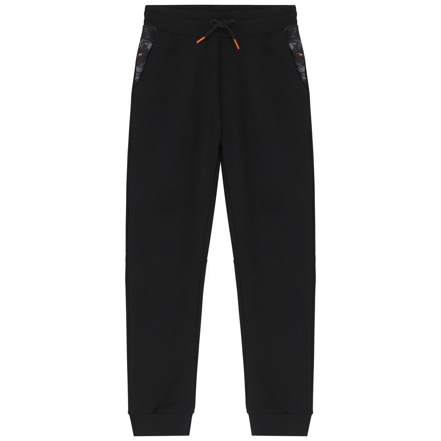 Boys Orange & Black Tracksuit, 1, hi-res image number null