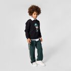 Boys Black Ikonik Logo Sweatshirt, 1, hi-res