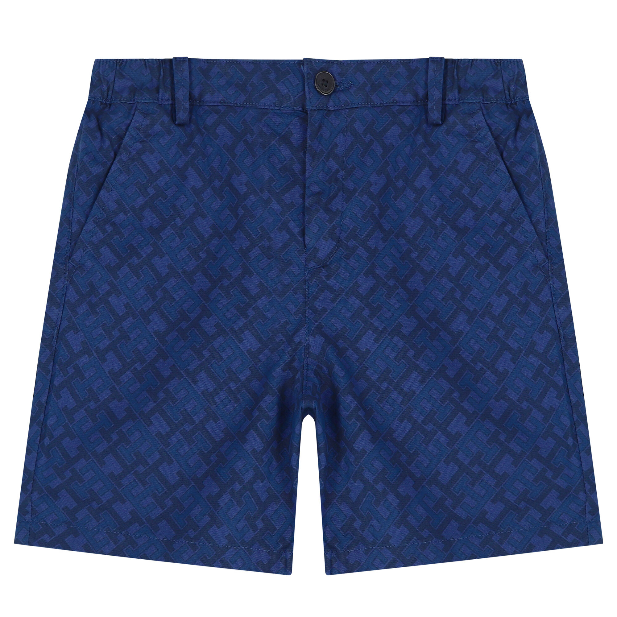 Tommy Hilfiger Boys Navy Blue Logo Shorts Junior Couture UK