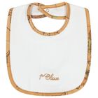 White & Beige Geo Map Babygrow Gift Set , 1, hi-res