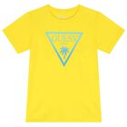 Boys Yellow Logo T-Shirt, 1, hi-res