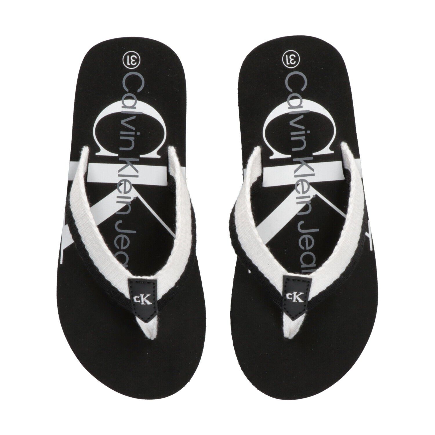 Black Logo Flip Flops, 1, hi-res image number null