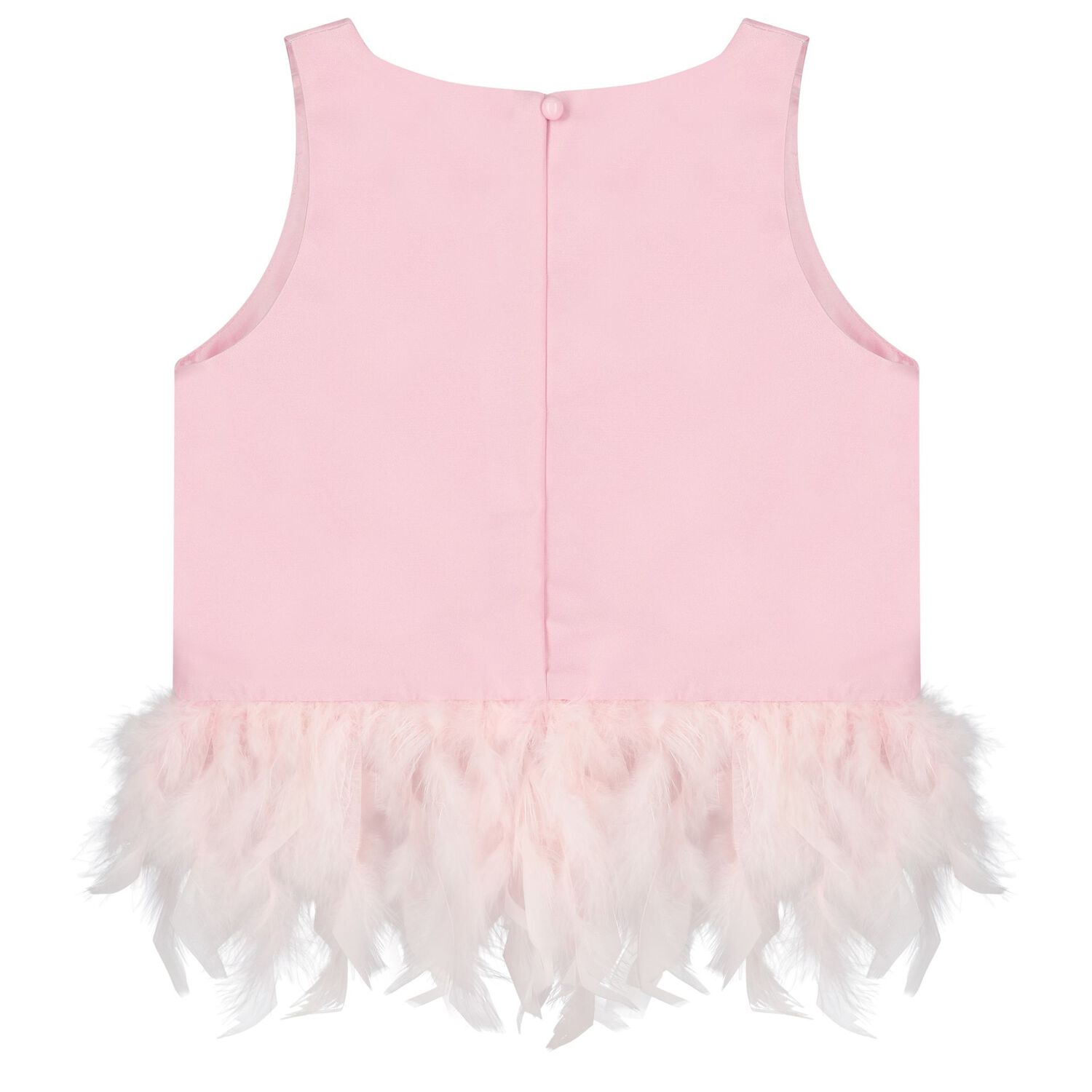 Girls Pink Feather & Rose Skirt Set, 1, hi-res image number null