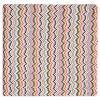 Baby Girls Multi-Coloured Zigzag Blanket