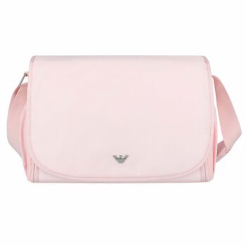 Pink Logo Baby Changing Bag