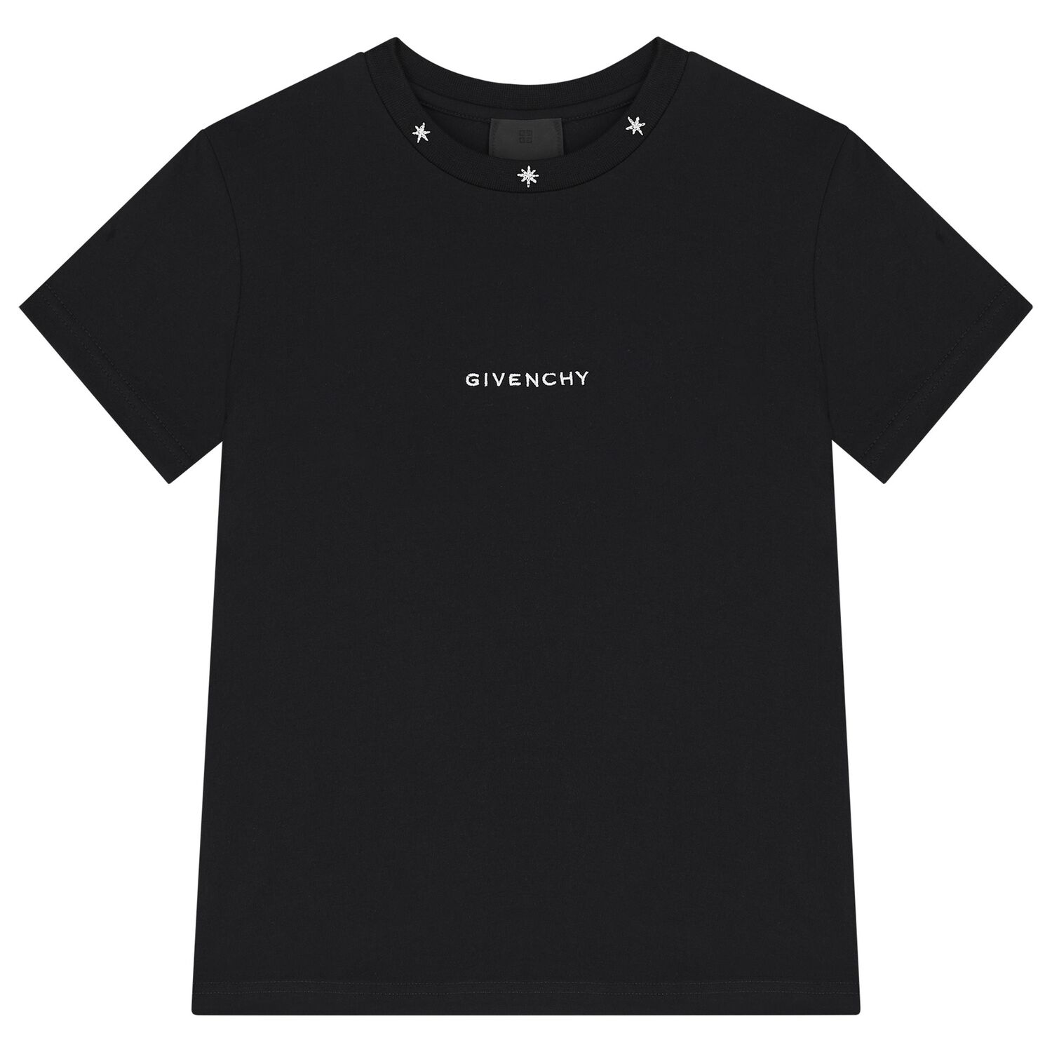 Boys Black Logo T-Shirt, 1, hi-res