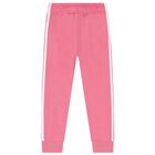 Girls Pink Logo Tracksuit, 1, hi-res