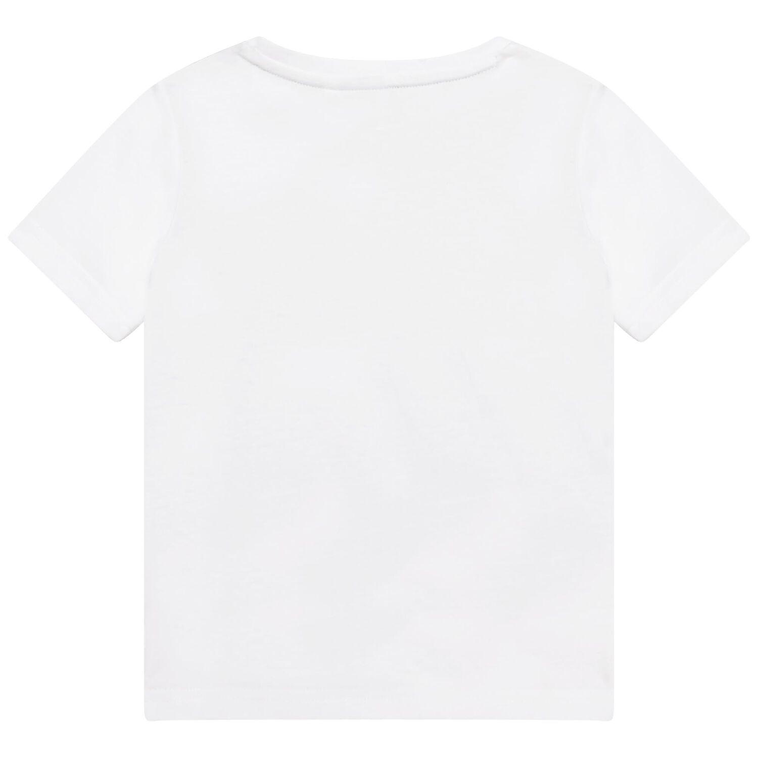 Boys White Logo T-Shirt, 1, hi-res image number null