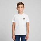 White Teddy Bear Logo T-Shirt, 1, hi-res