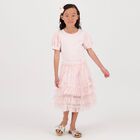 Girls Pink Tulle T-Shirt, 3, hi-res