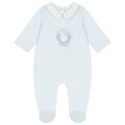Blue Bunny Babygrow, 3, hi-res