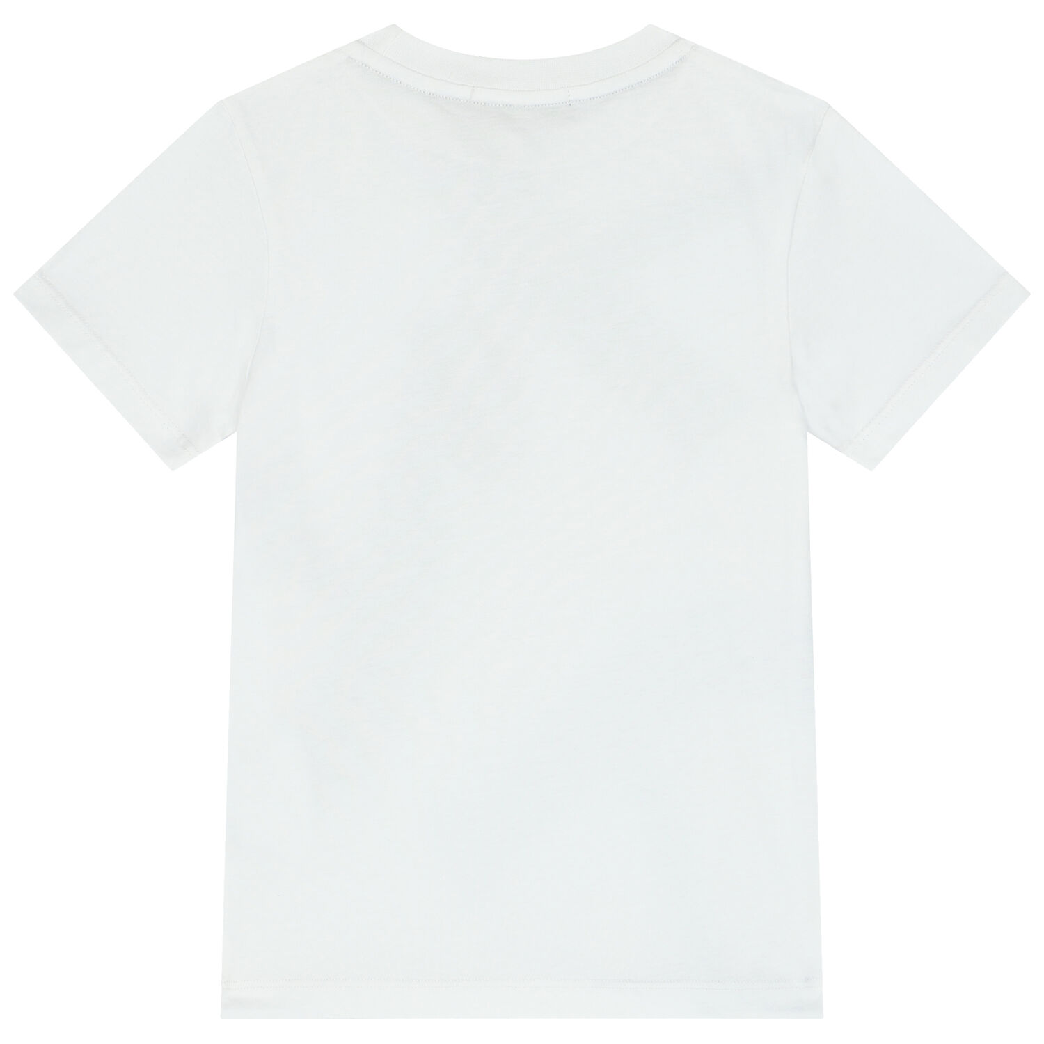 Boys White Logo T-Shirt, 2, hi-res