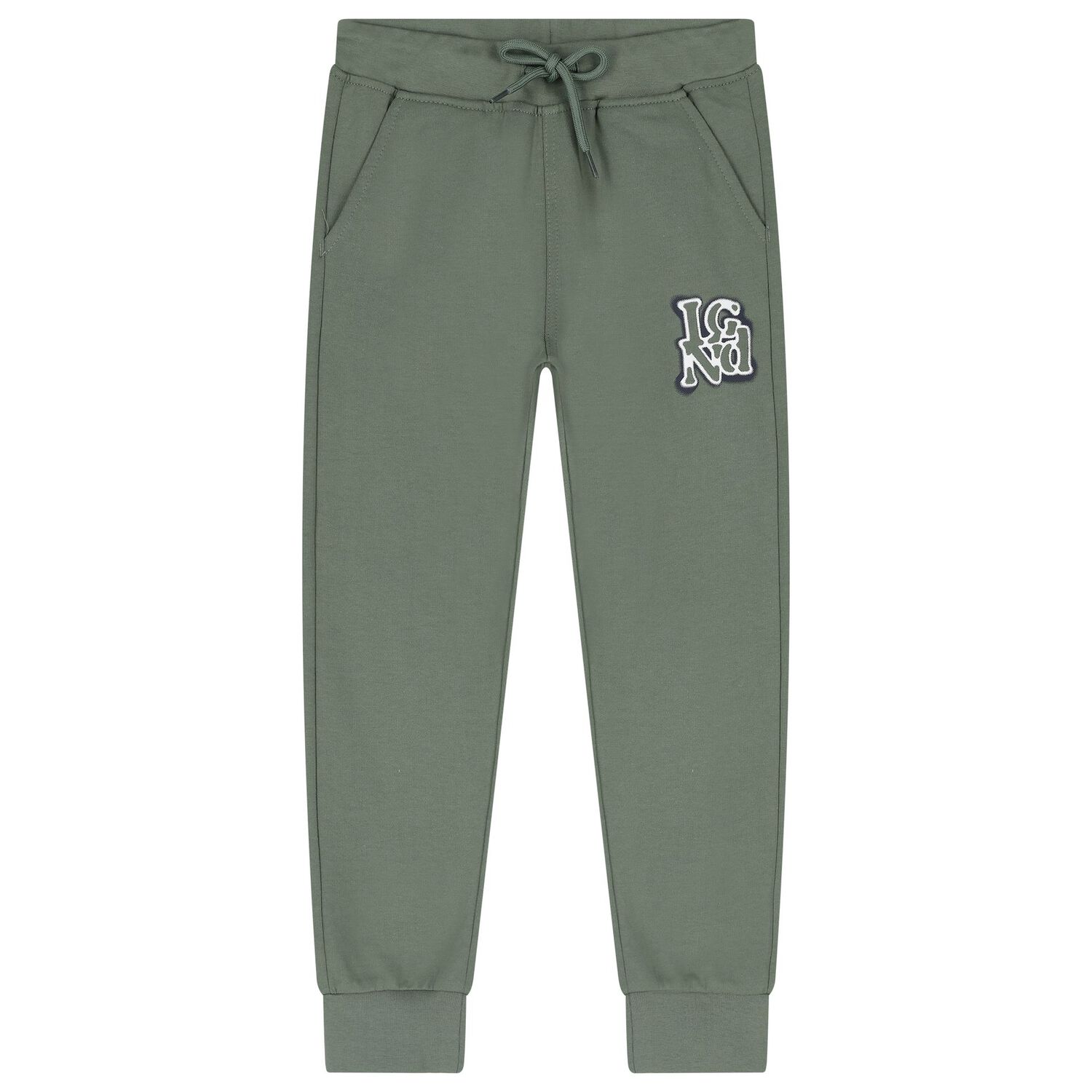 Boys Green & Ivory Skate Tracksuit Set, 1, hi-res