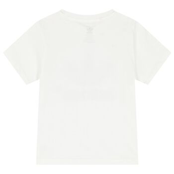White Trefoil Logo T-Shirt