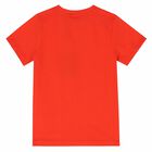 Boys Red Logo T-Shirt, 2, hi-res
