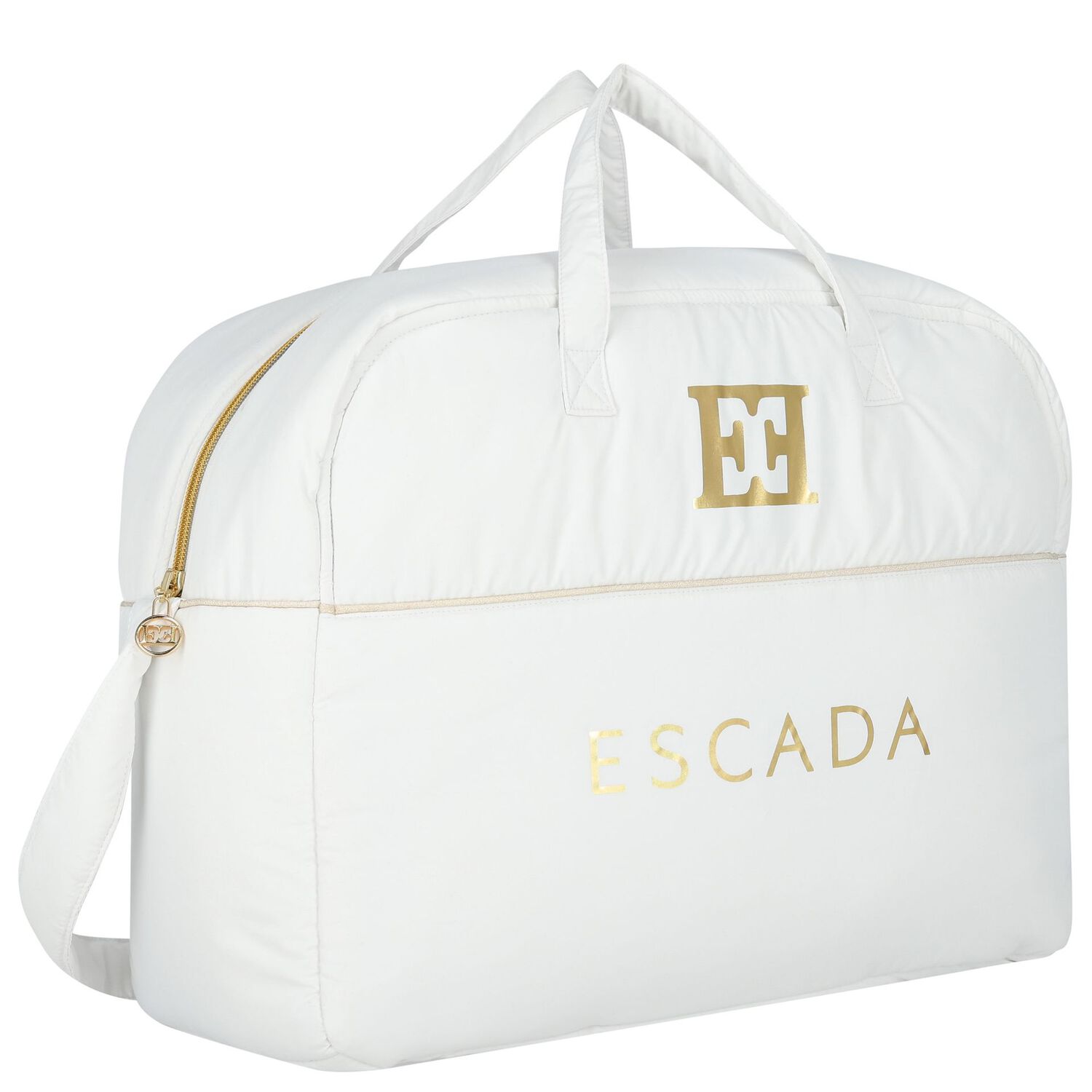 White Logo Baby Changing Bag, 1, hi-res