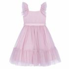 Girls Pink Embellished Dress, 1, hi-res